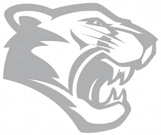 Cougar Head Car Decal