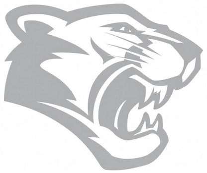 Cougar Head Car Decal