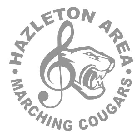 Cougar Marching Band Car Decal