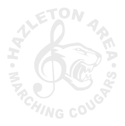 Cougar Marching Band Car Decal