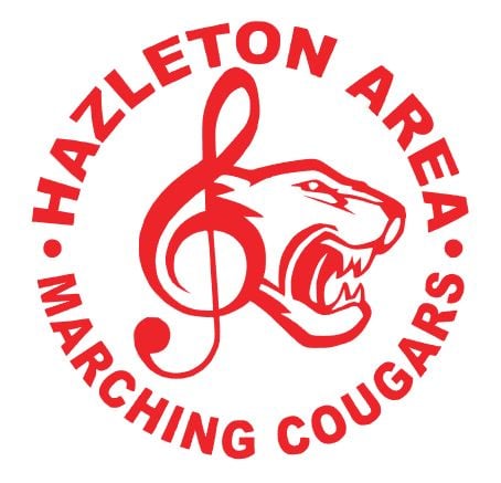 Cougar Marching Band Car Decal