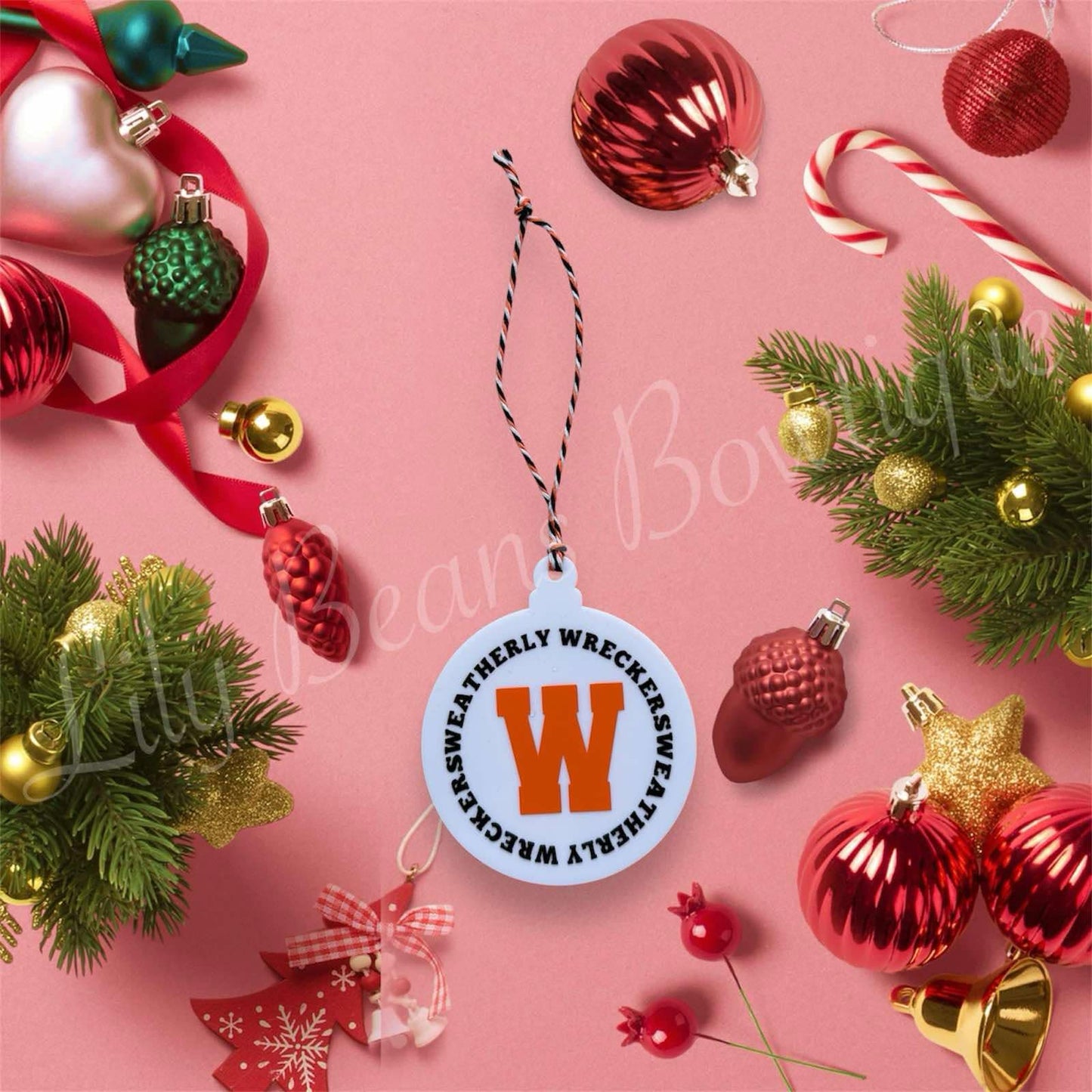 Weatherly Wreckers Holiday Ornament