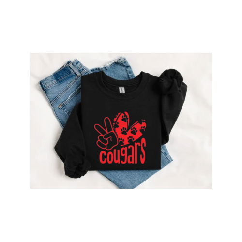 HAHS Marching Cougars Sweatshirt