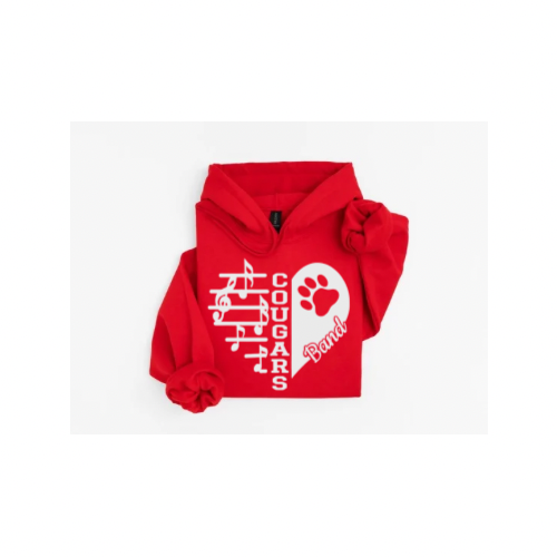 HAHS Marching Cougars Hoodie  ~ Band