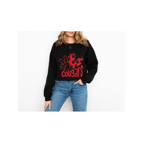 HAHS Marching Cougars Long Sleeve Shirt